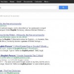 google c word english